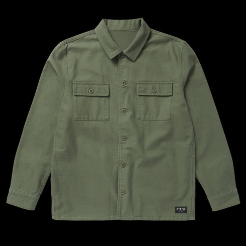 The Overshirt Jacket - Dark Olive
